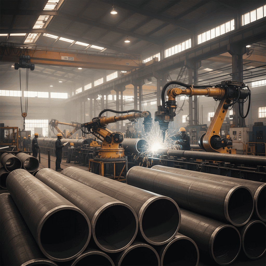 Industrial Pipe Manufacturing